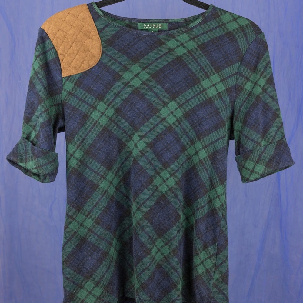 Plaid Lauren Ralph Lauren top